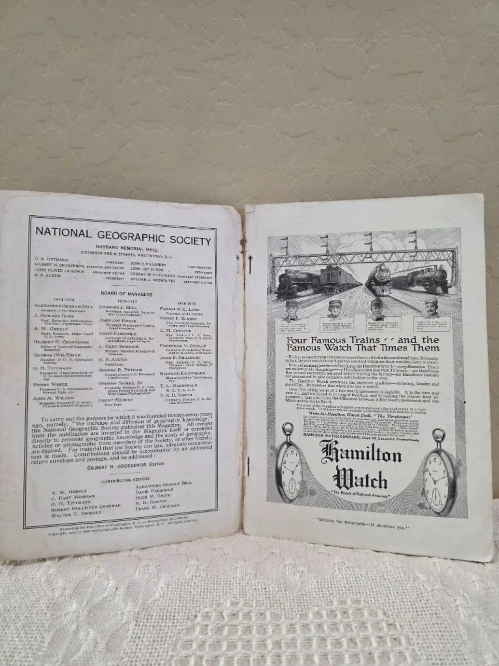 1916 National Geographic November Larger North American Mammals Vol 30 No 5